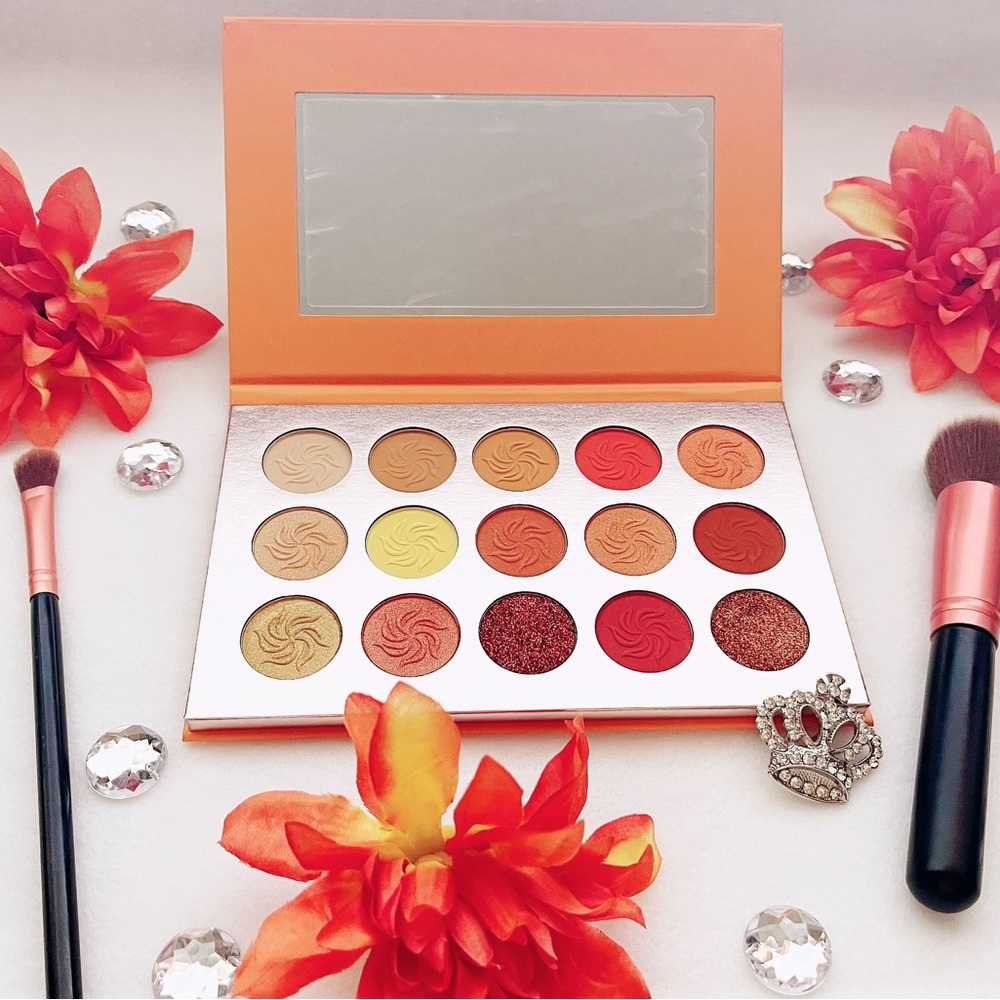 Orange palette